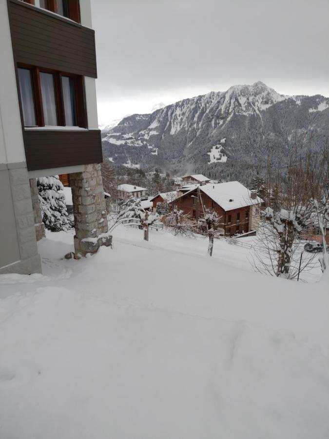 Studio Au Calme, Vue Imprenable Sur La Vallee Лейсен Экстерьер фото