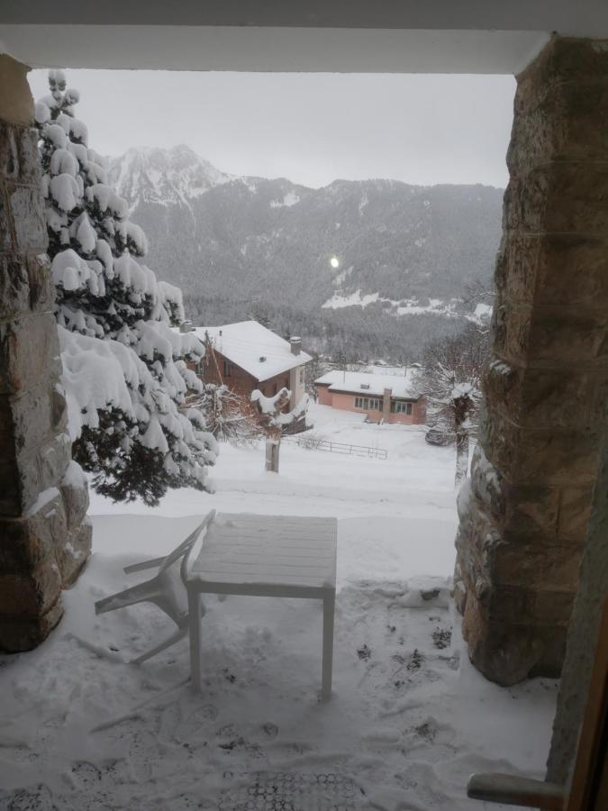 Studio Au Calme, Vue Imprenable Sur La Vallee Лейсен Экстерьер фото