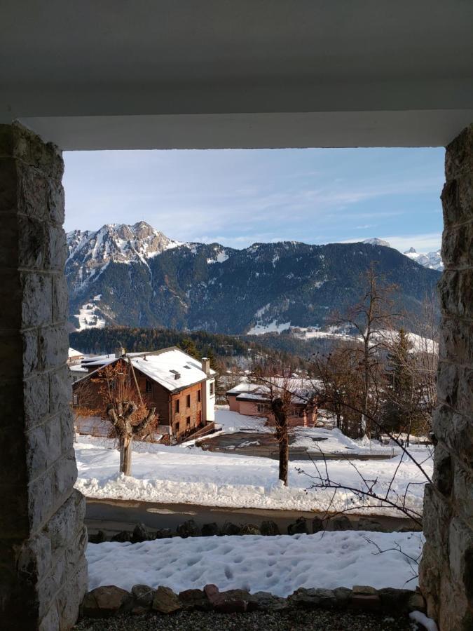 Studio Au Calme, Vue Imprenable Sur La Vallee Лейсен Экстерьер фото